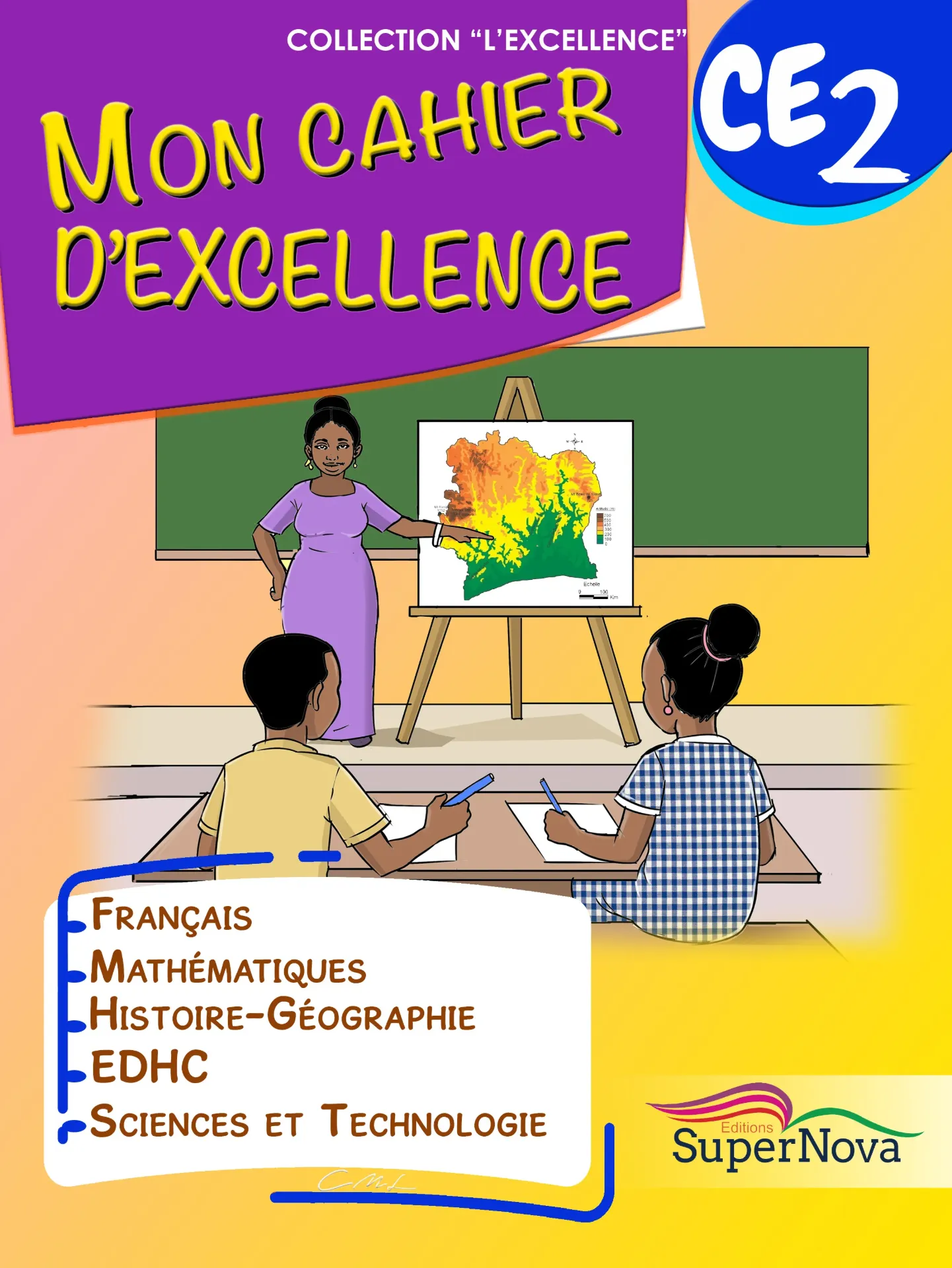 [CGEN004] MON CAHIER D'EXCELLENCE CE2